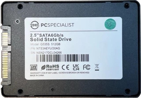 PC Specialist G535S 512GB SATA 2.5
